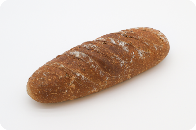 Le Grain deux formes, Pain semi-complet