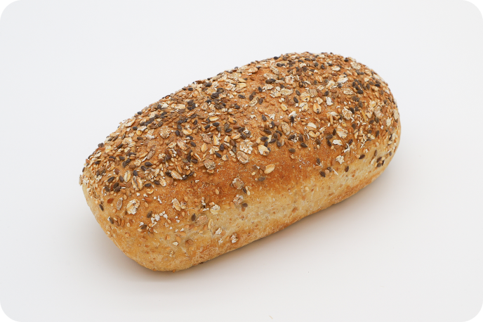 Le Grain deux formes, Pain semi-complet