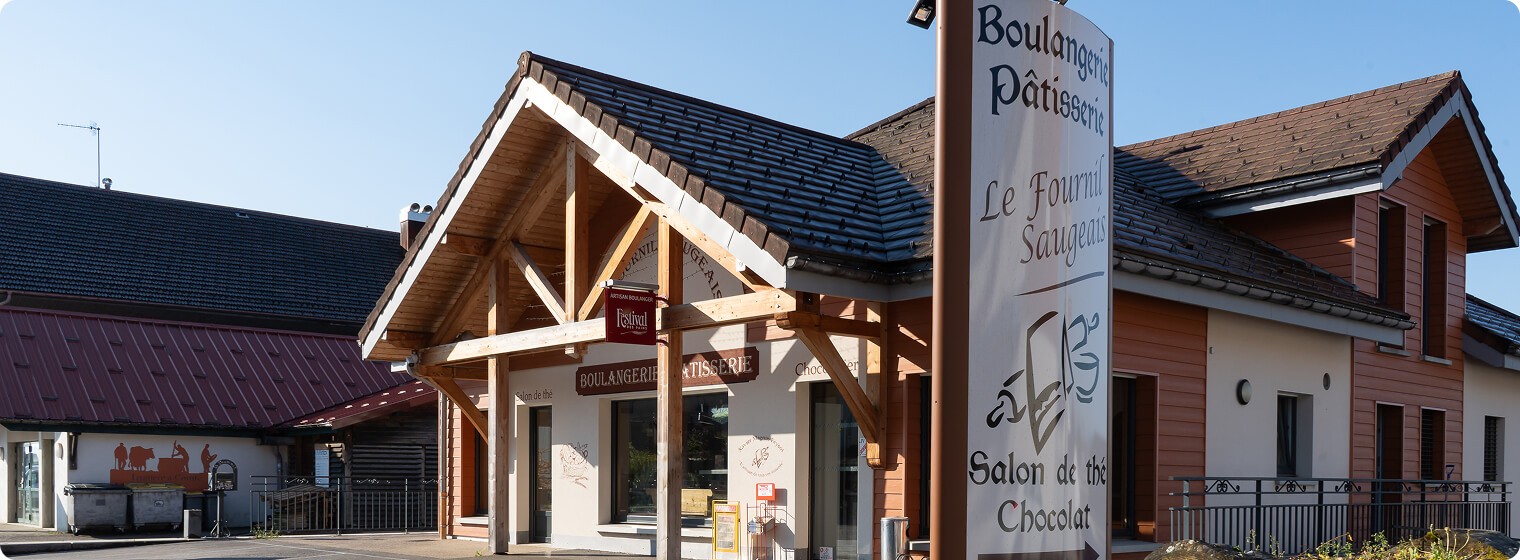 Le Fournil Saugeais - Extérieur de la boulangerie